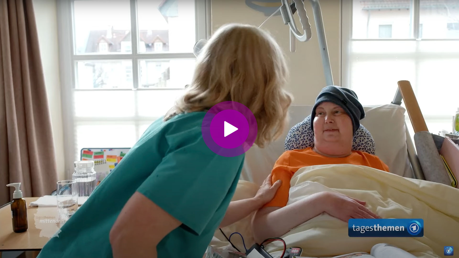 Video: tagesthemen mittendrin: „Mainz: Leben im Hospiz“